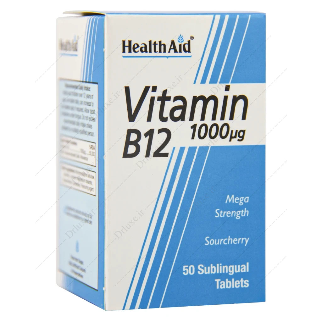 ویتامین ب12 هلث اید، قرص ویتامین ب 12 هلث اید 50 عدد